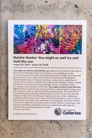 You might as well try and hold the sun (October 2025)