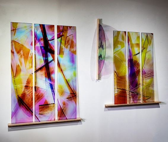 Natalie Hunter, Piecing Light Mirrored Fragments