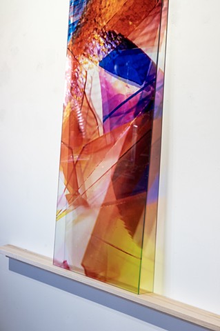 Natalie Hunter, Piecing Light Mirrored Fragments