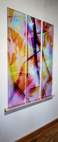Natalie Hunter, Piecing Light Mirrored Fragments
