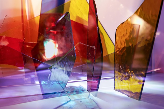 Languages of Glass and Light, multiple exposure 2532