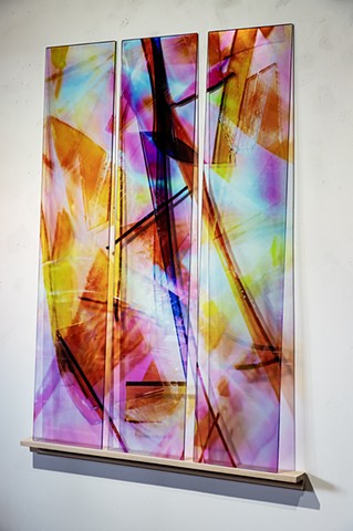 Natalie Hunter, Piecing Light Mirrored Fragments
