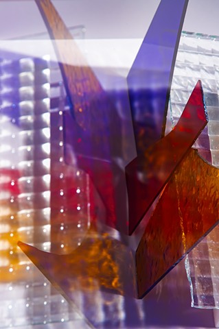Languages of Glass and Light, multiple exposure 2491