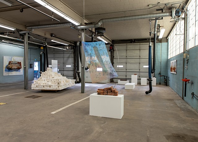 Echoing, Natalie Hunter, Susan Barton-Tait, Corine van Hoeve, Rodman Art Institute of Niagara