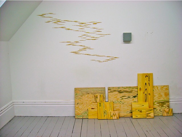 Traces of the wall underneath, Traces (Installation shot)
