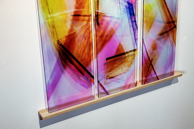 Natalie Hunter, Piecing Light Mirrored Fragments