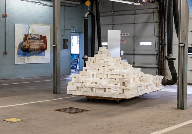 Echoing, Natalie Hunter, Susan Barton-Tait, Corine van Hoeve, Rodman Art Institute of Niagara
