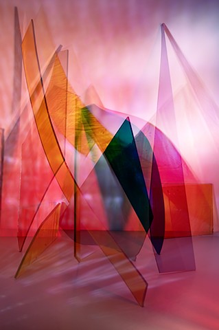 Languages of Glass and Light, multiple exposure 2559
