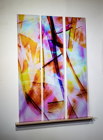 Natalie Hunter, Piecing Light Mirrored Fragments
