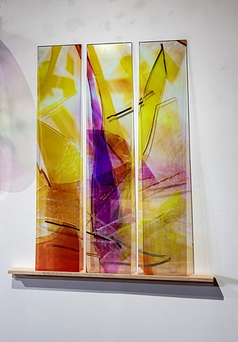 Natalie Hunter, Piecing Light Mirrored Fragments