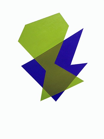 Color/shape Study (Green/Blue)