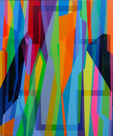 Paintings 2020 - present 
Color/Shape/Transparent 
