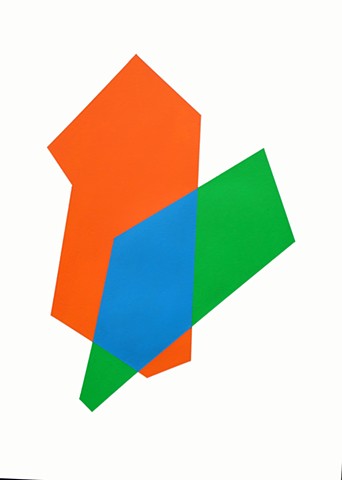 Color Study (Orange/Green/Blue)