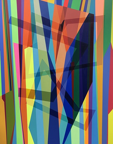 Paintings 2020 - present 
Color/Shape/Transparent 