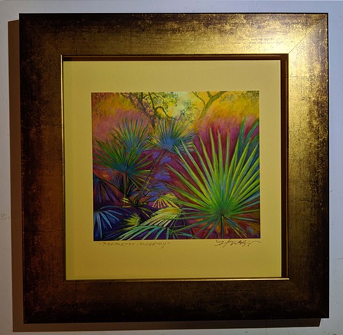 Palmetto Alchemy, Framed