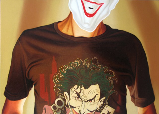 Self Portrait as the Joker