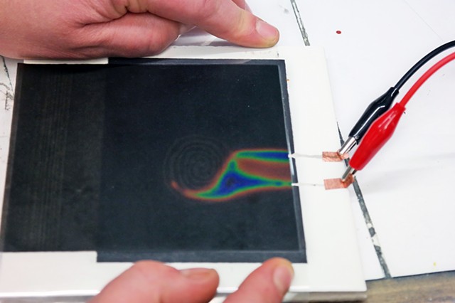 Liquid Crystal and Conductive Ink Research