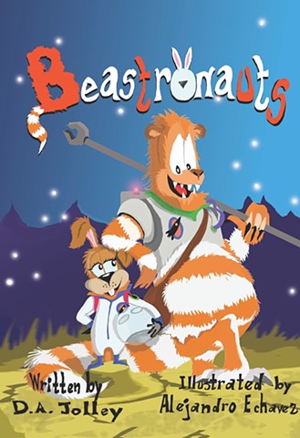 Beastronauts is a children's adventure book. Written by D.A. Jolley and Illustrated by Alejandro Echavez.