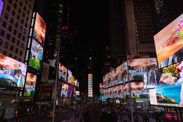 Squanderlust, Midnight Moment with Times Square Arts