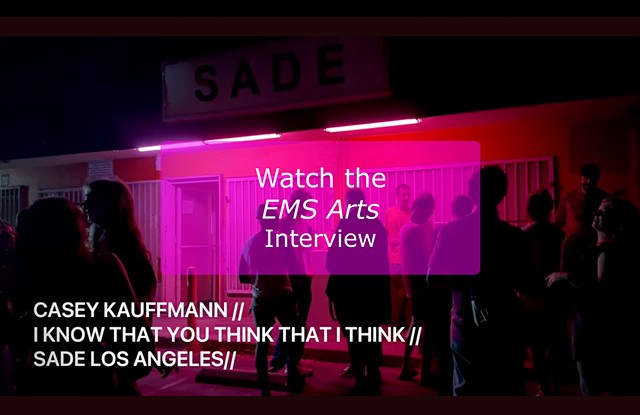 EMS Arts Interview