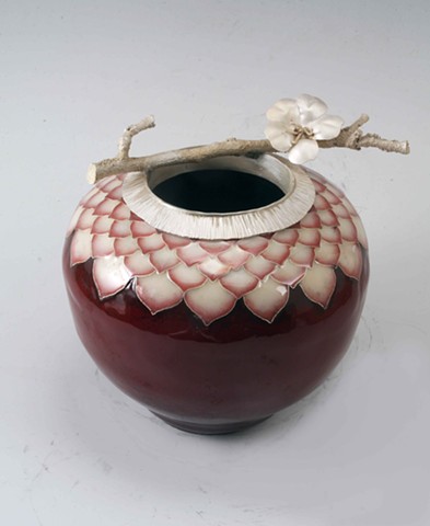 Cherry Blossom Vessel #3