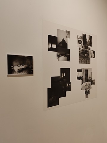 Installation/ CO_LLAPSE II: cripistemologies_the sick imaginary and an image from teh Tobella Archive