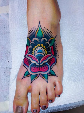 Foot Flower