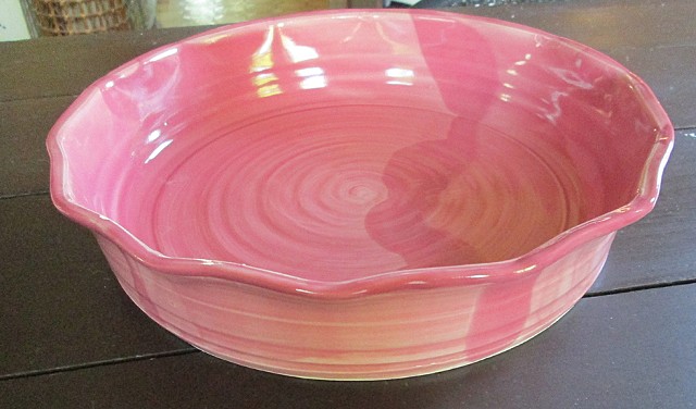 Pink Pie Baking Dish
