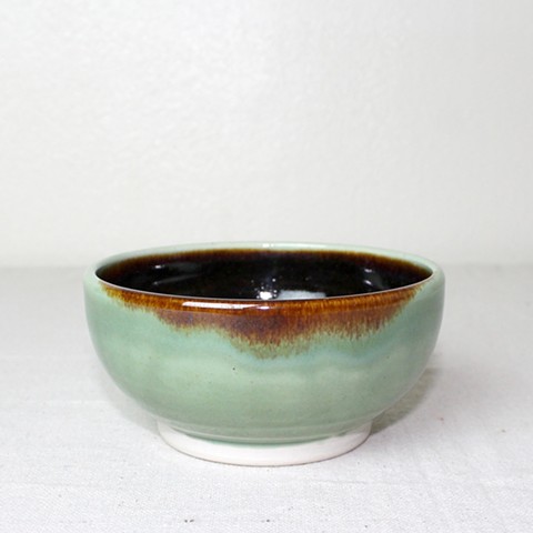 Green and Brown Bowl