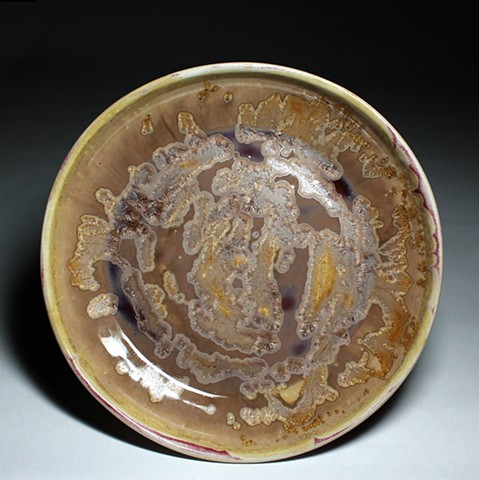 Manganese Dioxide crystalline white stoneware glaze