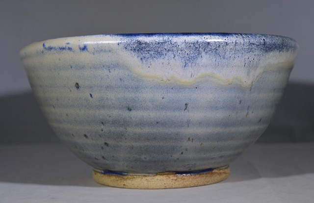 Light Blue Rustic Bowl