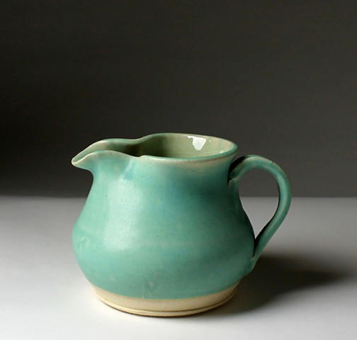 Turquoise Matte Pitcher