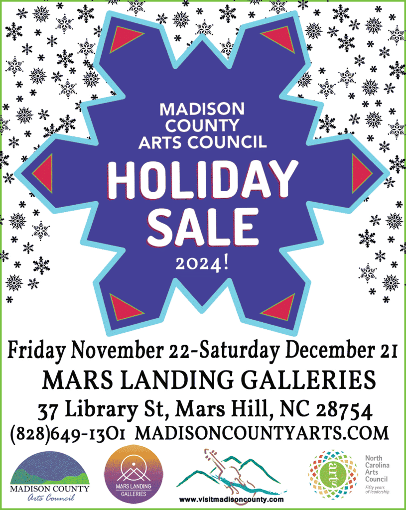 Madison County Arts Council Holiday Sale