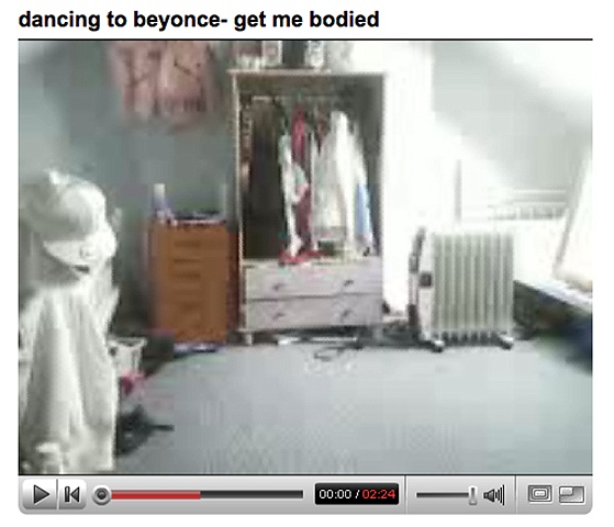 dancing to Beyonce