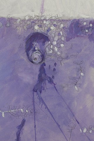 Janthina, janthina: The Violet Snail (detail)
