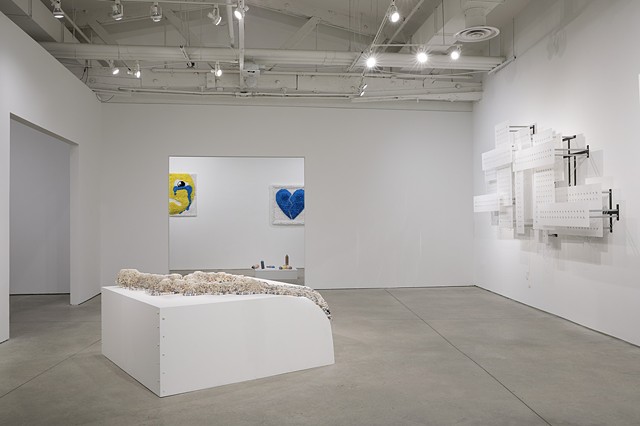 Installation view of Different Land, Different Sea