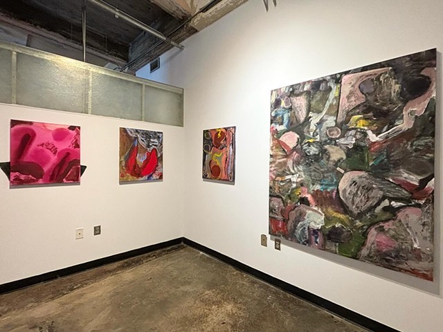 Installation view of Ways of the Circle, Room 412 