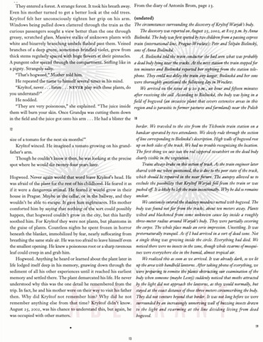 Aberrant (Excerpt) by Marek Šindelka