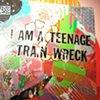"I am a teenage trainwreck" detail