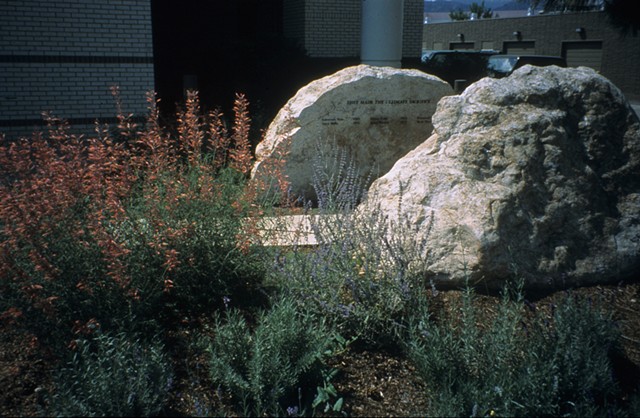 Boulder Police Department commemorative garden