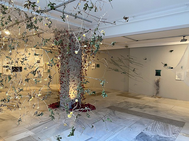 Dimitra Skandali, Kostas Prapoglou, contemporary art, site specific installation, Athens Art Gallery, Athens Art Scene, solo show