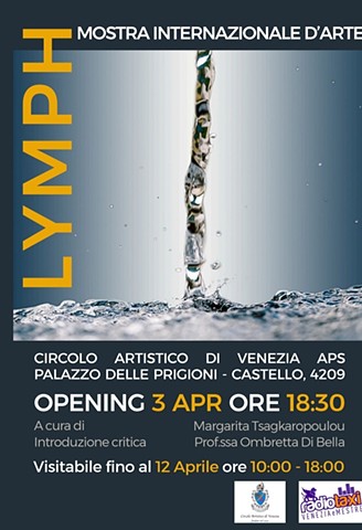 Lymph @Palazzo Delle Prigioni, Castello, Venice, IT. Curated by Margarita Tsagkaropoulou and Prof. Ombretta Di Bella