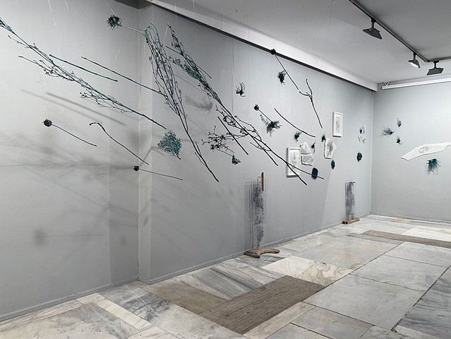 Dimitra Skandali, Kostas Prapoglou, contemporary art, site specific installation, Athens Art Gallery, Athens Art Scene, solo show