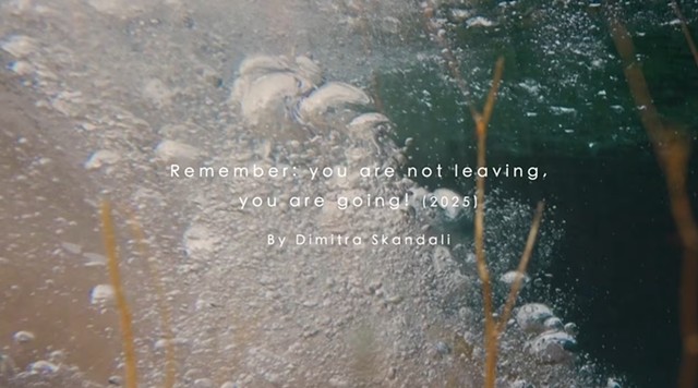 Remember: you are not leaving, you are going! (2025) @Athens International Airport Eleftherios Venizelos, Athens, GR