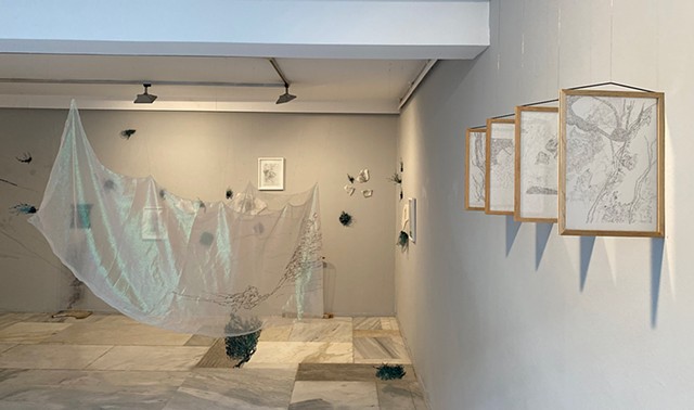 Dimitra Skandali, Kostas Prapoglou, contemporary art, site specific installation, Athens Art Gallery, Athens Art Scene, solo show, 