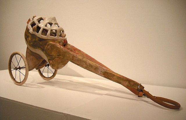 Contemporary Sculpture, Sculptures for Dogs, Dog Carts, Contemporay Ceramics, Dog Bones
