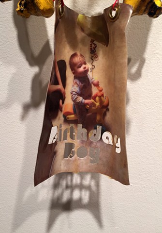 A piece about fleeting memories and the objects associated with those passing moments, one year old birthday