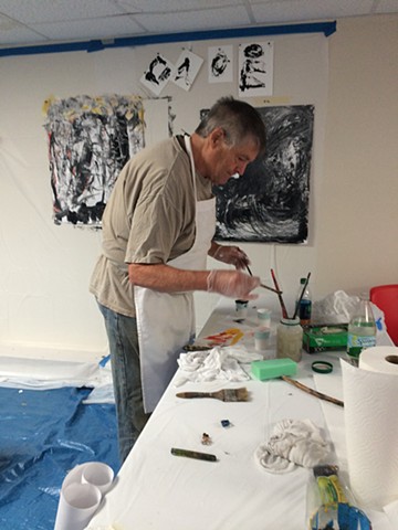 Expressive Painting Workshop  October 2015