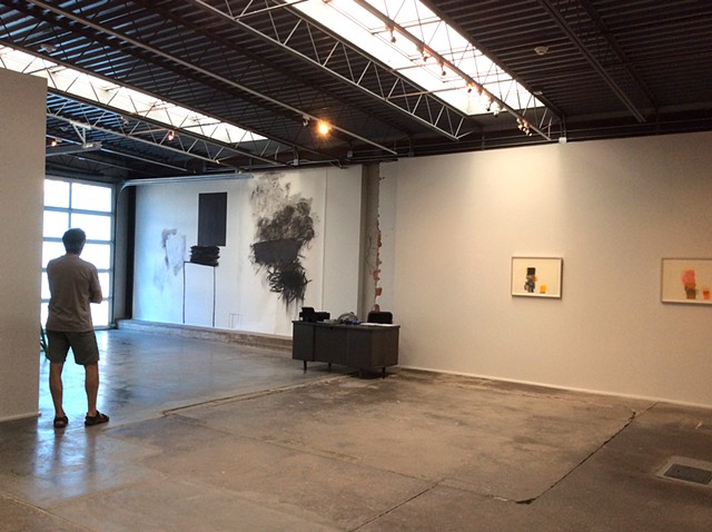 Marfa Contemporary, 'Framing the Unframable',
Wall drawing and Works on paper. Marfa, TX