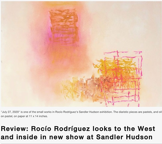 Rocio Rodriguez looks to the West and inside in new show at Sandler Hudson